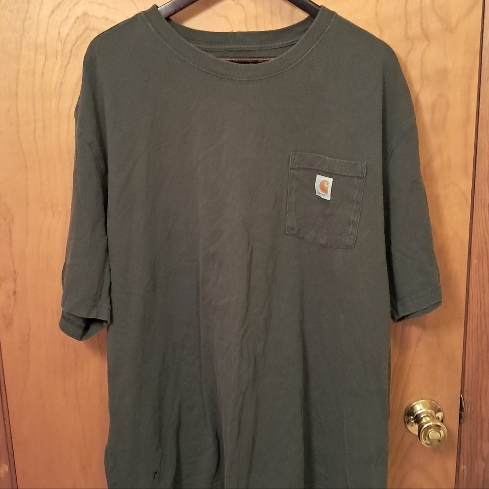 Carhartt Men's Olive Short Sleeve Tee